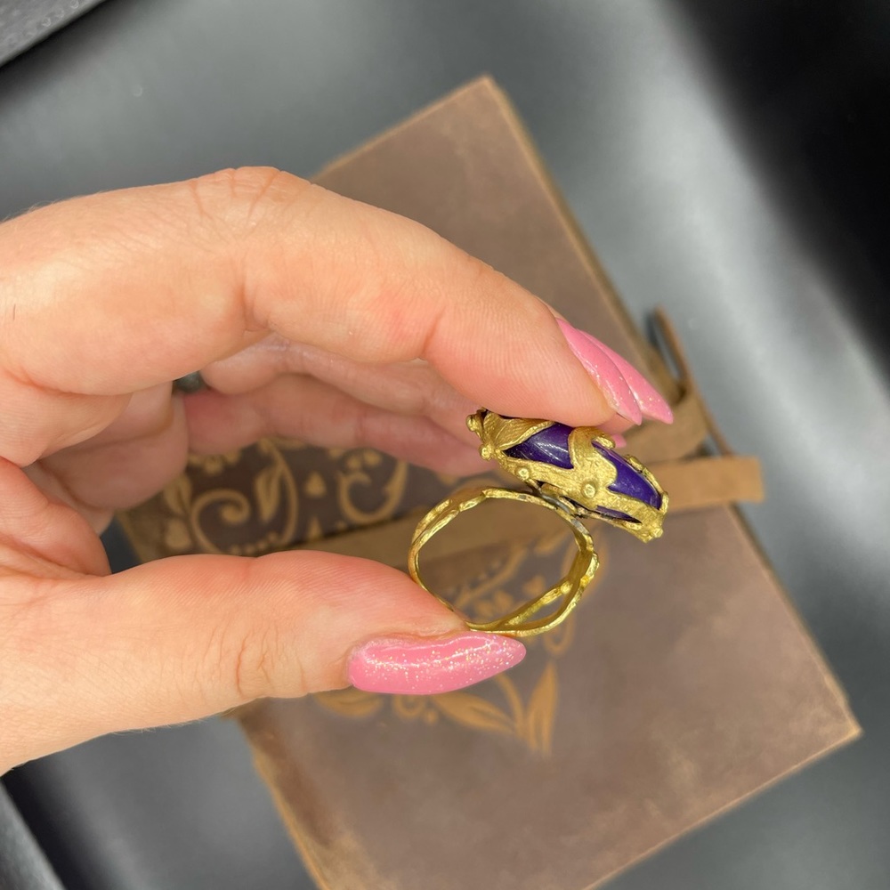 Vintage Gold Dipped Ring - image 3